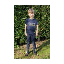 Be Brave Tots Jodhpurs by Little Knight - Navy/Yellow