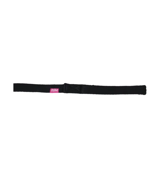 Hy Equestrian Lunge Line with Circle Size Markers - Black