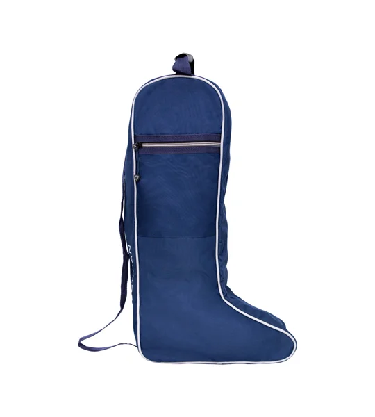 Hy Equestrian Boot Bag - Navy/Grey - One Size