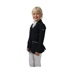 Hy Equestrian Cadiz Mizs Show Jacket - Black/Silver