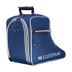 Hy Equestrian Jodhpur Boot Bag - Navy/Grey - One Size