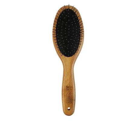 Bamboo Groom Oval Pin Brush Small