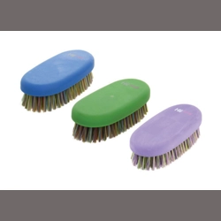 Hy Equestrian Multi Colour Body Brush - Purple/Multi Colour - 15 x 7cm