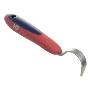 Hy Equestrian Pro Groom Hoof Pick  16cm Red/Navy