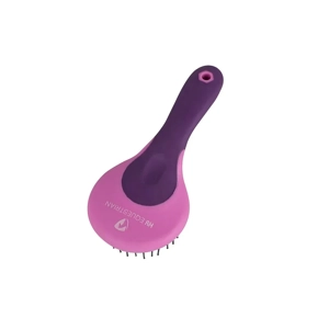 Hy Equestrian Pro Groom Mane & Tail Brush - Purple/Pink