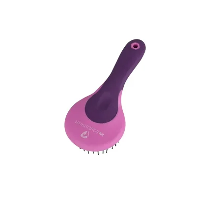 Hy Equestrian Pro Groom Mane & Tail Brush - Purple/Pink