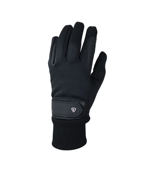 Hy Equestrian Thinsulate Rainstorm Gloves - Black