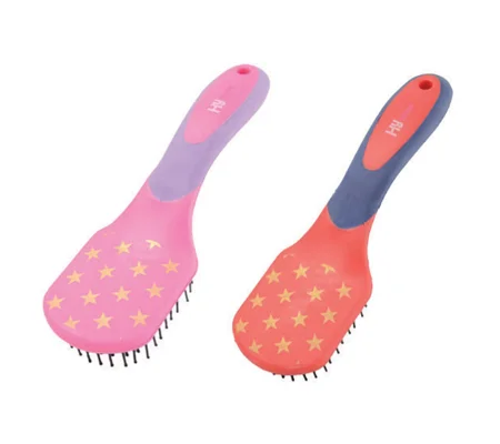 Hy Equestrian Star Easy Grip Mane & Tail Brush
