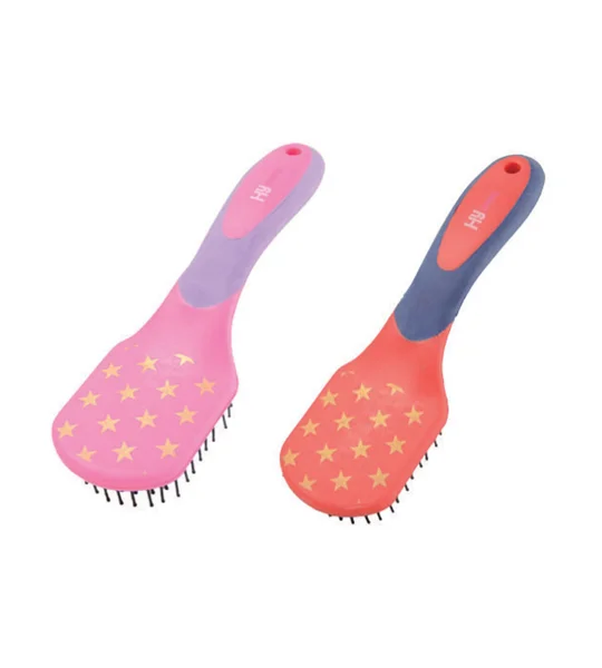 Hy Equestrian Star Easy Grip Mane & Tail Brush