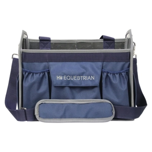 Hy Equestrian Accessories Grooming Bag - Navy/Grey