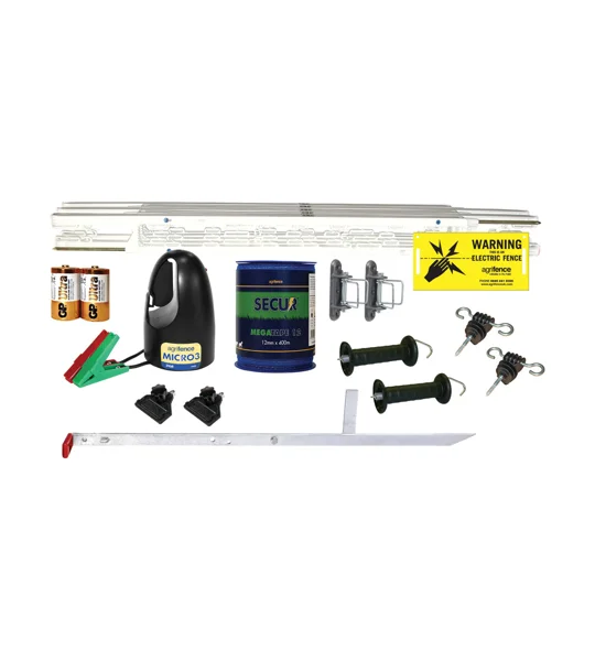 Agrifence Battles Paddock Kit complete 200m electric fencing starter box