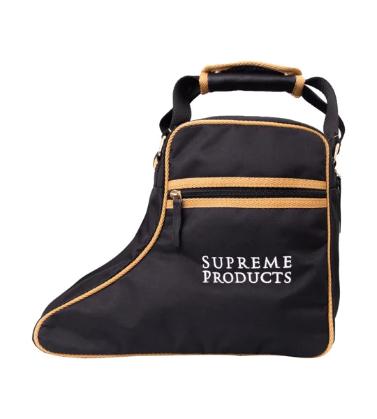 Supreme Products Pro Groom Jodhpur Boot Bag - Black/Gold