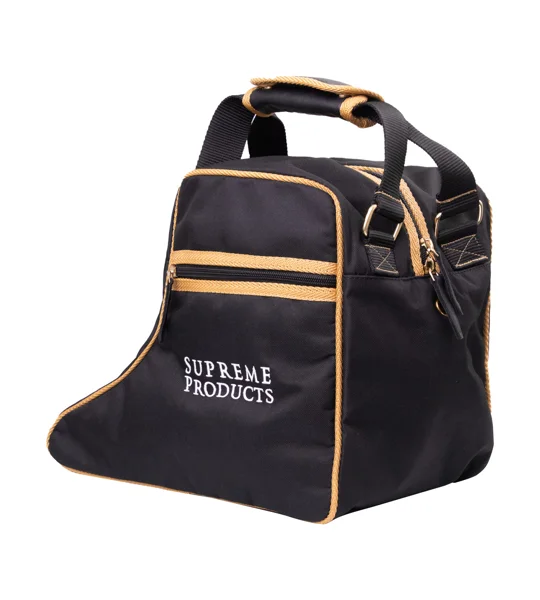 Supreme Products Pro Groom Jodhpur Boot Bag - Black/Gold