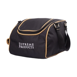 Supreme Products Pro Groom Riding Hat Bag - Black/Gold - One Size