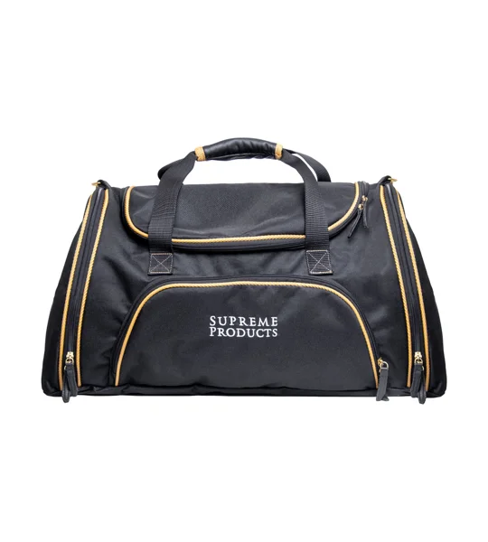 Supreme Products Pro Groom Show Kit Duffle Bag - Black/Gold - One Size