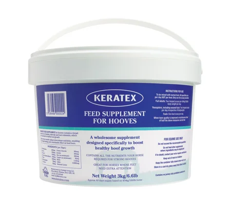 Keratex Feed Supplement For Hooves - 3kg