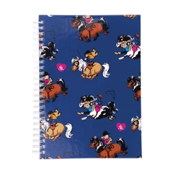 Hy Equestrian Thelwell Collection Race Notebook - Cobalt Blue