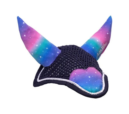 Dazzling Night Fly Veil by Little Rider - Navy/Prismatic