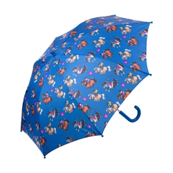 Hy Equestrian Thelwell Collection Race Umbrella - Cobalt Blue