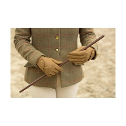 Supreme Products Classic Leather Show Cane - Brown - 24