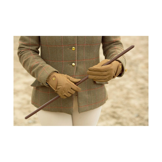 product Image for Supreme Products Classic Leather Show Cane - Brown - 24"