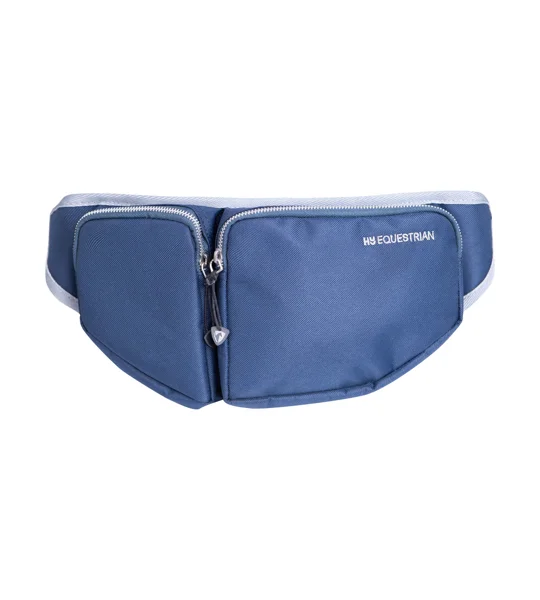 Hy Equestrian Bum Bag - Navy/Grey - One Size