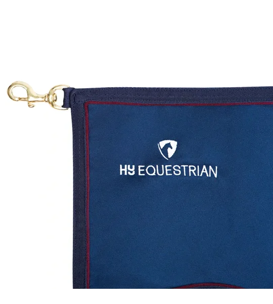 Hy Equestrian Stable Guard Plus 60 x 95cm Navy/Burgundy
