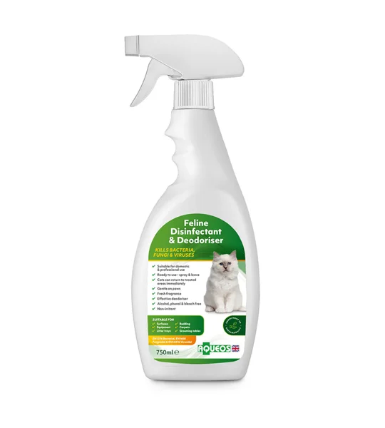 Aqueos Disinfectant & Deodoriser for Cats - 750ml