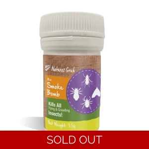 Natures Grub Red Mite Smoke Bomb