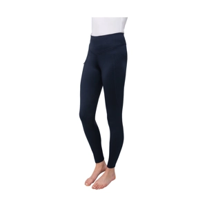 Hy Equestrian OsloPro Softshell Riding Tights - Navy