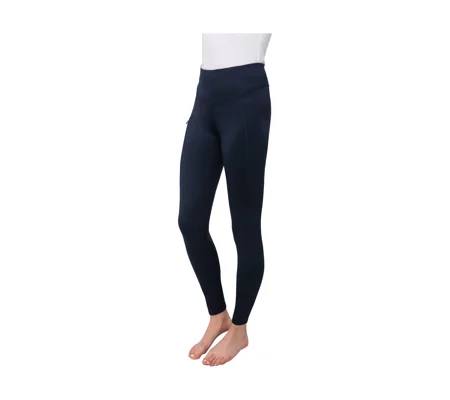 Hy Equestrian OsloPro Softshell Riding Tights - Navy
