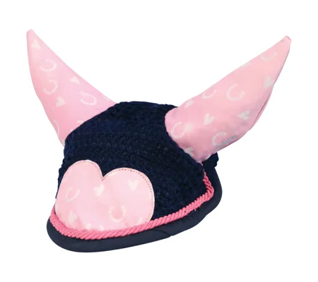 Pony Fantasy Fly Veil by Little Rider - Navy/Pink
