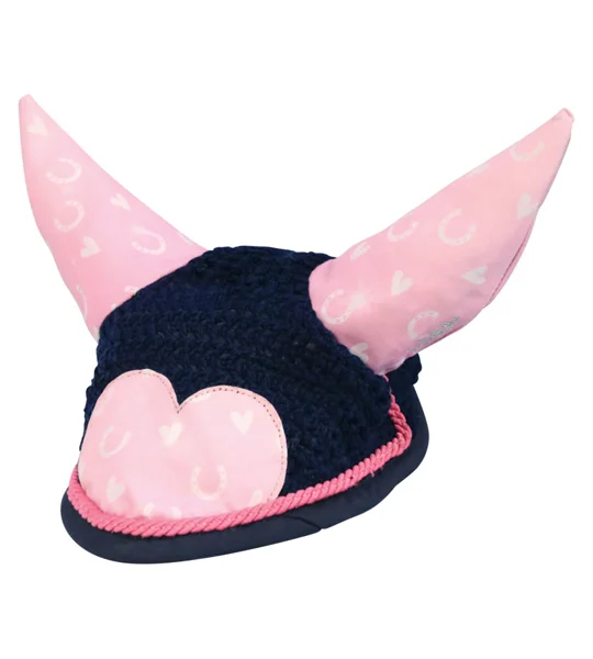Pony Fantasy Fly Veil by Little Rider - Navy/Pink