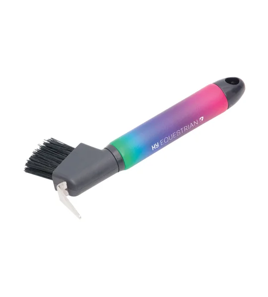 Hy Equestrian Ombre Hoof Pick - Vibrant Ombre