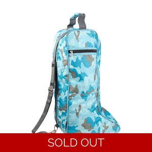 Hy Equestrian DynaForce Boot Bag - Pacific/Grey - One Size