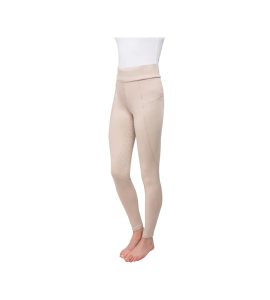 Hy Equestrian Children's Melton Riding Tights - Beige
