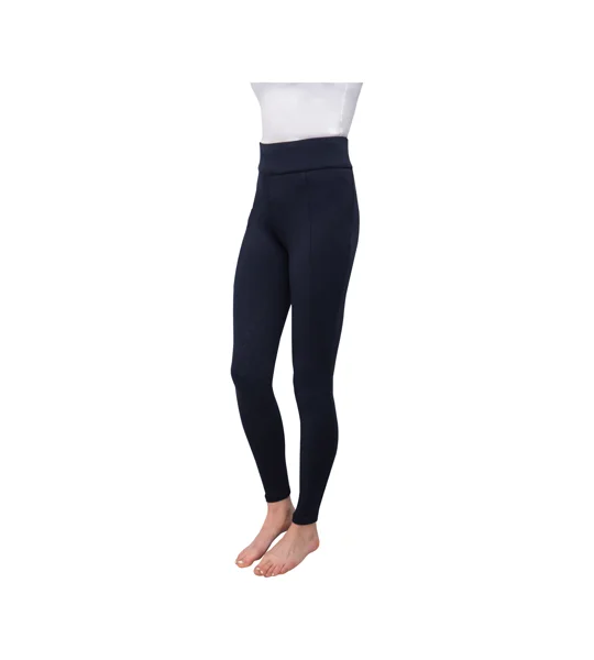 Hy Equestrian Children's Melton Riding Tights - Navy