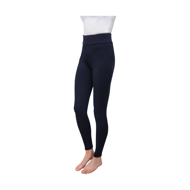 Additional Image for Hy Equestrian Children's Melton Riding Tights - Navy