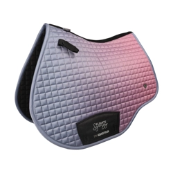 Hy Equestrian Synergy Elevate Saddle Pad - Grape/Riviera