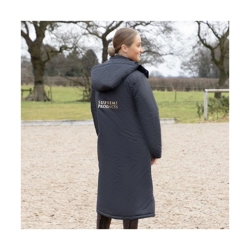 Supreme Products Active Junior Show Rider Waterproof Coat - Black/Gold