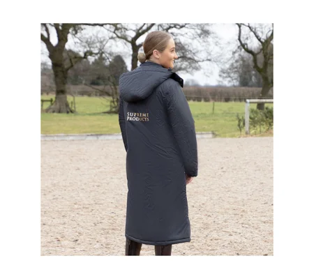 Supreme Products Active Junior Show Rider Waterproof Coat - Black/Gold