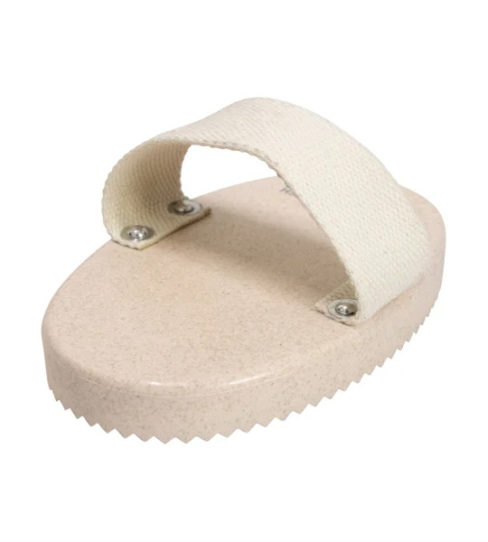 Hy Equestrian Recycled Curry Comb - Beige