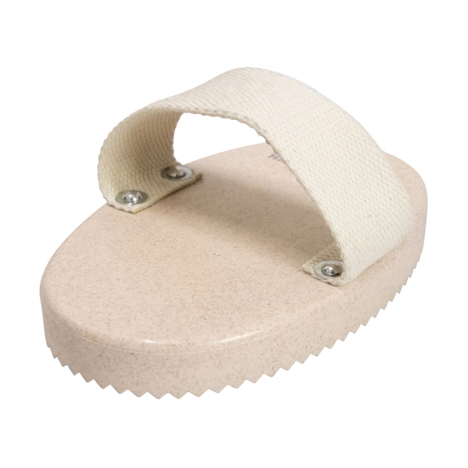 Additional Image for Hy Equestrian Recycled Curry Comb - Beige