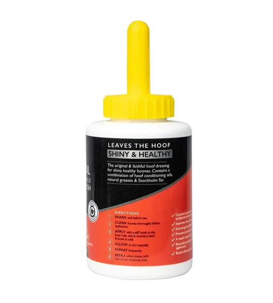 Lincoln Classic Hoof Oil With Reusable Bottle & Bush 450ml