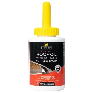 Lincoln Classic Hoof Oil With Reusable Bottle & Bush 450ml