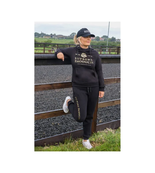 Supreme Products Active Show Rider Hoodie - Black/Gold