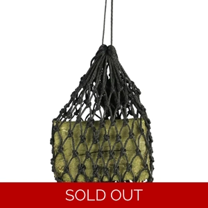 Hy Equestrian Slow Flow Snack Haynet - Black