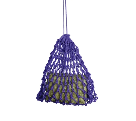 Hy Equestrian Slow Flow Snack Haynet - Purple