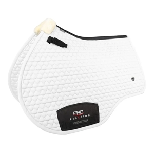 ProReaction Shield Close Contact Saddle Pad by Hy Equestrian White