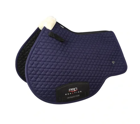 ProReaction Shield Close Contact Saddle Pad by Hy Equestrian Navy